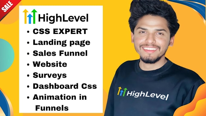 Gig Preview - Do gohighlevel account setup landing page sales funnel workflows and automation