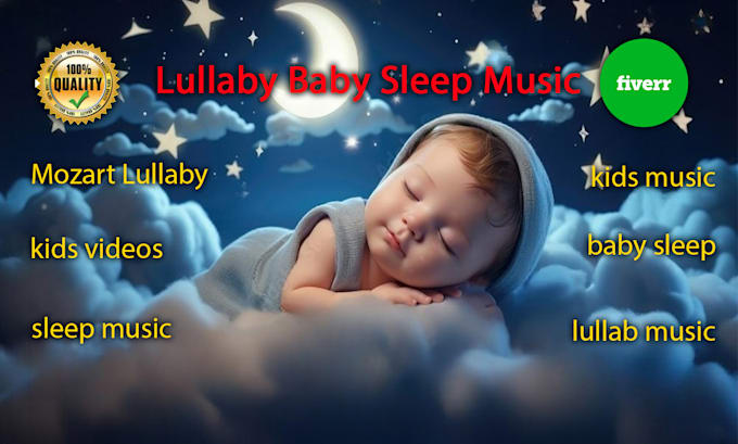 Bestseller - create 30 lullaby baby sleep music video for youtube channel