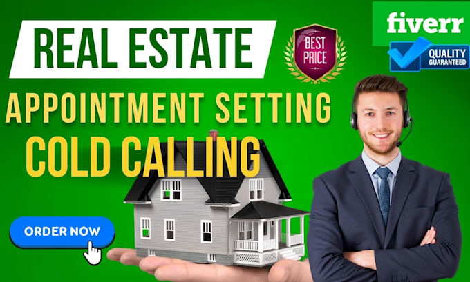 Gig Preview - Be your virtual assistant for USA real estate cold calling