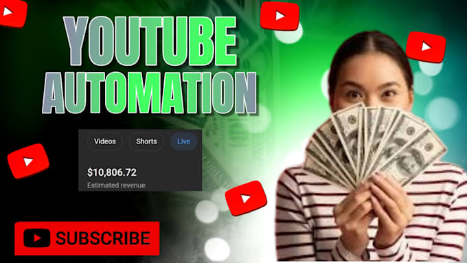 Gig Preview - Create automated youtube cash cow channel, faceless cash cow videos