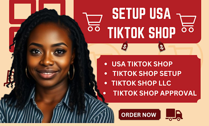 Gig Preview - Setup usa tiktok shop usa tiktok shop llc for no usa resident