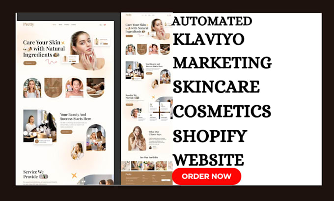 Bestseller - do skincare health and beauty shopify store with klaviyo email automation