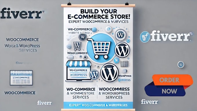 Gig Preview - Build ecommerce website using woo commerce wordpress and i,ll fix all issues