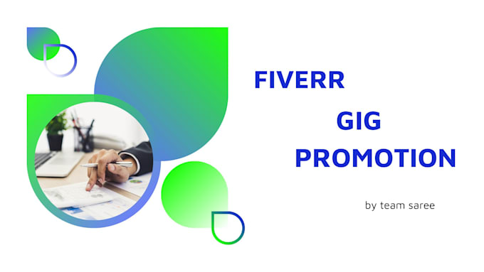 Gig Preview - Promote your fiverr gig