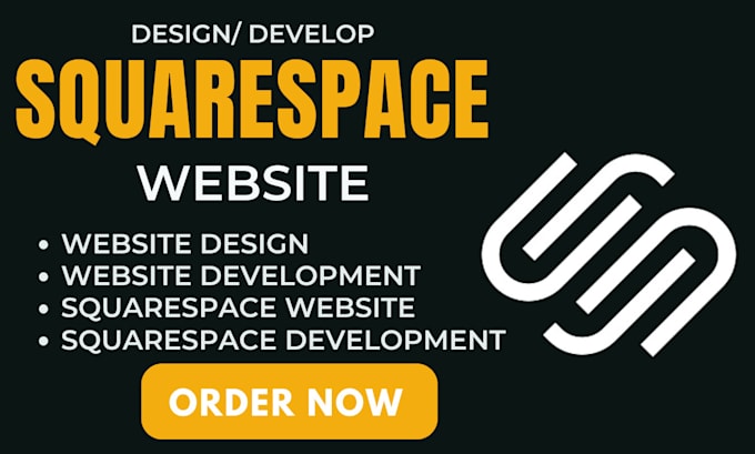 Bestseller - design and develop squarespace website design squarespace website development