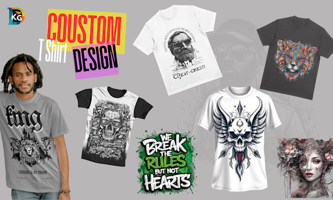 Bestseller - create an amazing custom t shirt design just for you