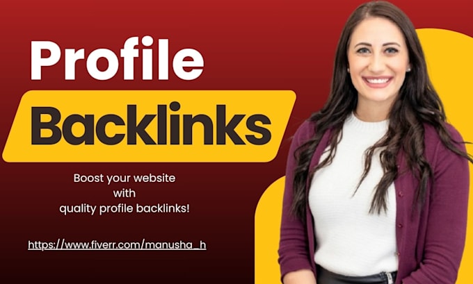 Bestseller - create 100 high da indexable profile backlinks