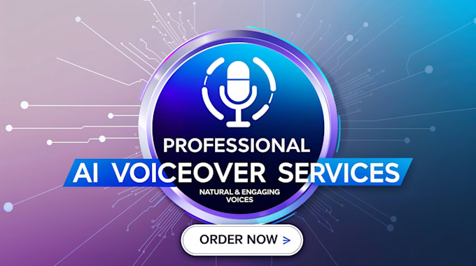 Gig Preview - Create monetizable ai voiceover for you