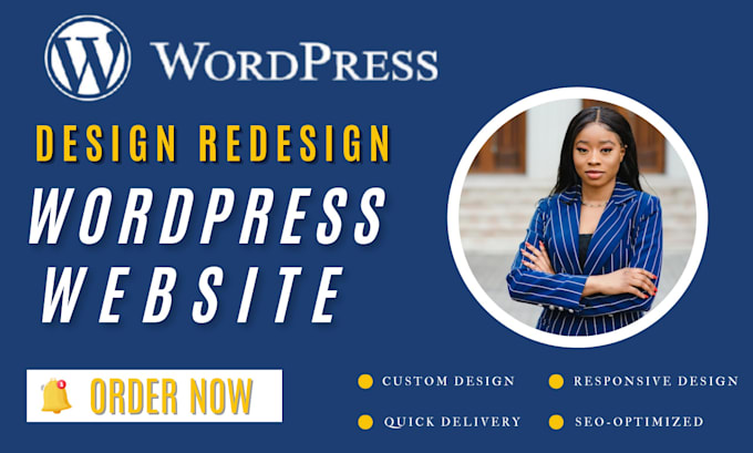 Gig Preview - Create wordpress landing page, elementor landing page, wordpress website design