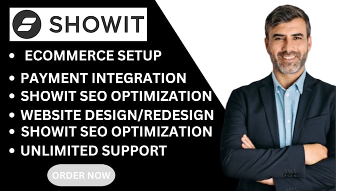 Gig Preview - Designe, redesigne, customize showit template SEO