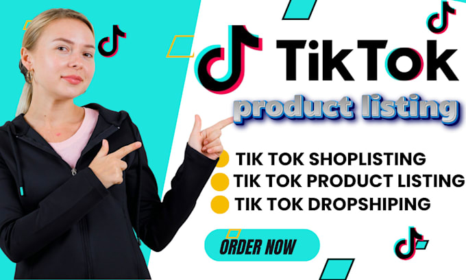 Gig Preview - Set up tiktok shop dropshipping with product hunting,listing, and automation