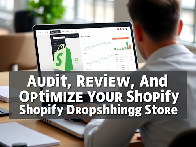 Gig Preview - Audit, review, and optimize your shopify dropshipping store