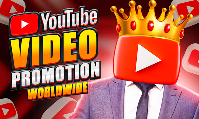 Bestseller - organically promote your youtube videos worldwide to gain views