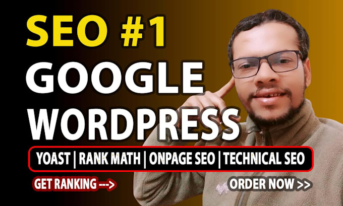 Gig Preview - Do wordpress website on page SEO service by rank math pro and yoast premium