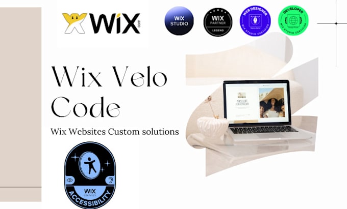 Gig Preview - Provide custom wix code and velo solutions for unique websites