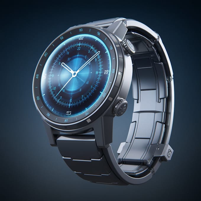 Gig Preview - Do 360 degree wristwatch product 3d animation rendering video 3d cgi uhren model