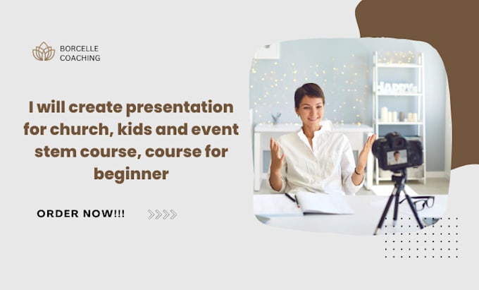 Bestseller - create presentation for church, kids and event stem course, course for beginner