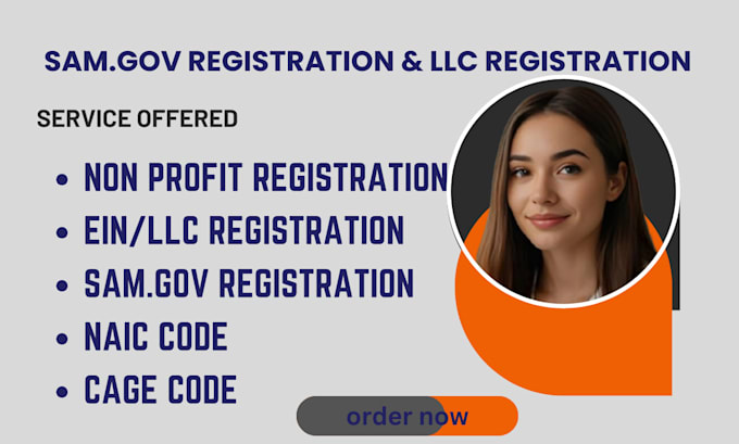 Bestseller - do sam gov, non profit registration, llc registration, cage code, naics code