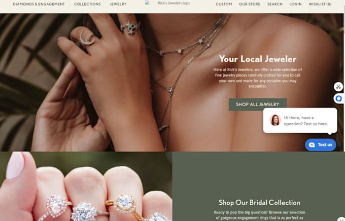 Bestseller - jewelry shopify store shopify jewelry store jewelry website shopify store