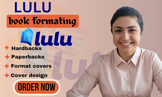 Gig Preview - Setup lulu publish direct do book formatting and publishing for ingramspark,lulu