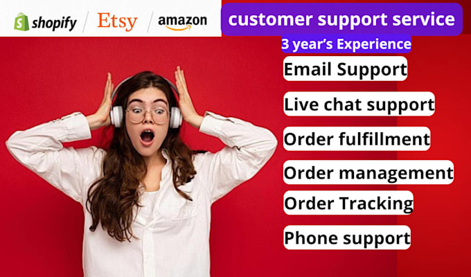 Gig Preview - Provide customer service support via email, online chat support and calls