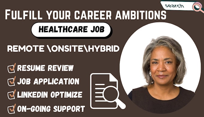 Gig Preview - Search and apply for psychiatric telehealth services USA job application