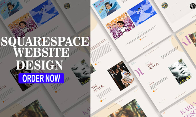 Bestseller - build squarespace website, design squarespace website redesign squarespace