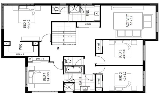 Gig Preview - Design architectural drawings, autocad drafting floor plan autocad blueprint