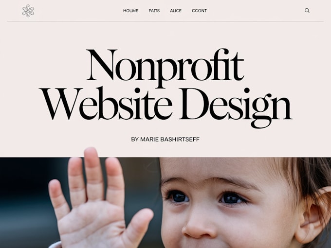 Gig Preview - Build a professional nonprofit charity website with donations