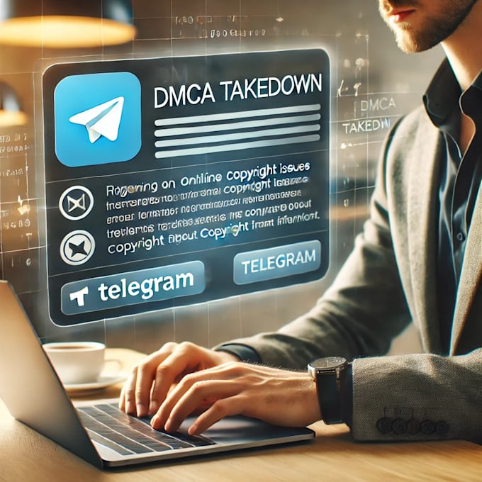 Gig Preview - Remove telegram dmca content takedown within 24 hours