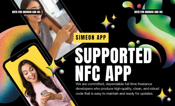 Gig Preview - Create supported nfc app, nfc payment app, fintech app, nfc