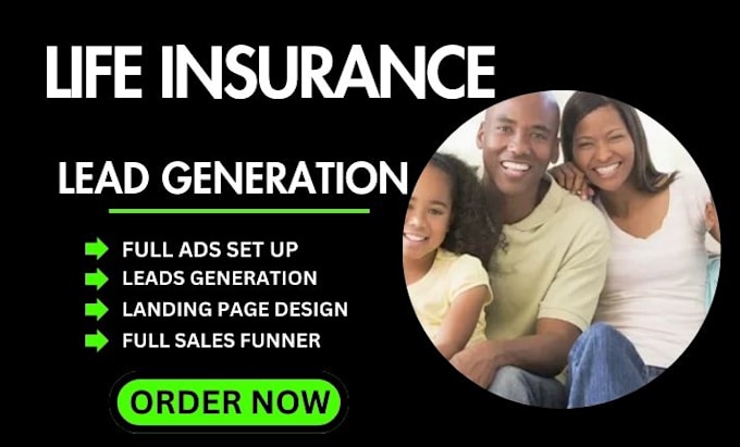 Gig Preview - Generate medicare life insurance health insurance home care insurance leads