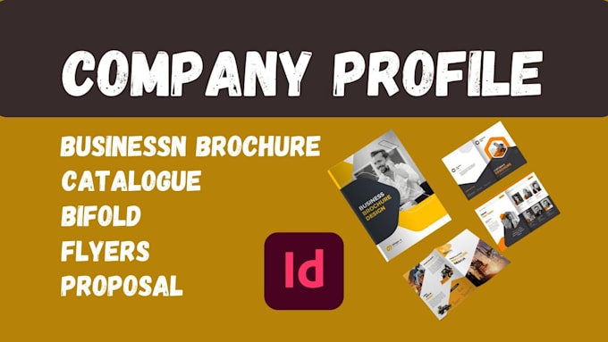 Gig Preview - Design company profile, business brochure, catalogue bifold proposal on indesign