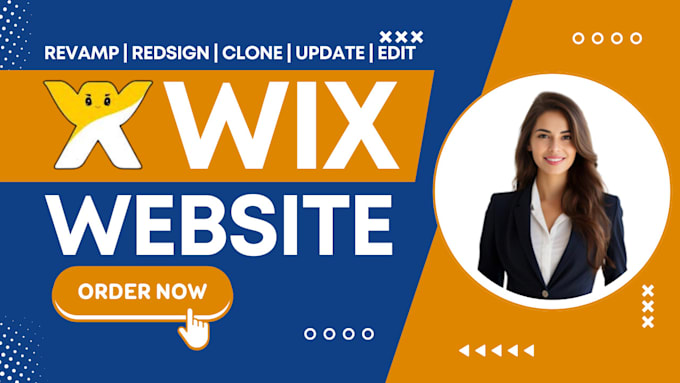 Gig Preview - Redesign wix site update clone wix website edit site revamp wix website showit