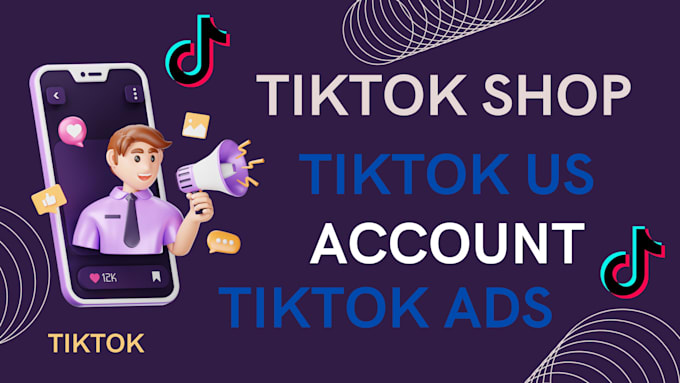 Gig Preview - Set up tiktok shop product listing tiktok dropshipping ads promotion