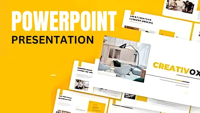 Gig Preview - Design or redesign powerpoint presentation slides template, annual reports