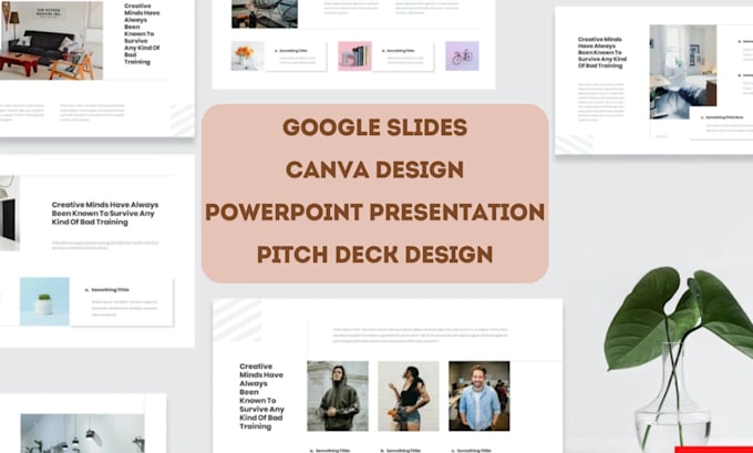 Gig Preview - Design business powerpoint presentation, canva design, business pitch deck sale