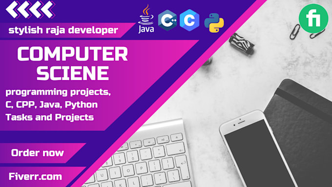 Gig Preview - Do urgent computer science c, cpp, java, java script and python projects