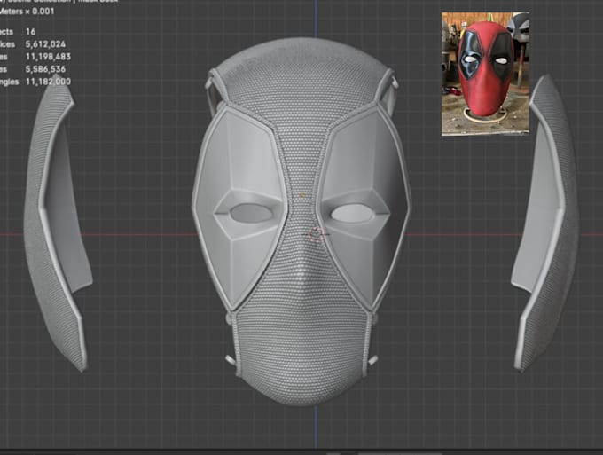 Bestseller - sculpt printable 3d helmet, 3d mask, 3d head, 3d cosplay, 3d model for 3d print