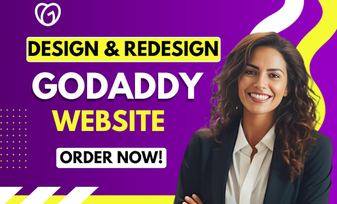 Gig Preview - Develop, design, redesign a responsive godaddy website development