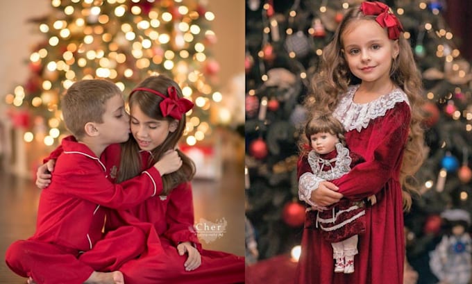 Gig Preview - Design your xmas photo image manipulation and christmas photo editing