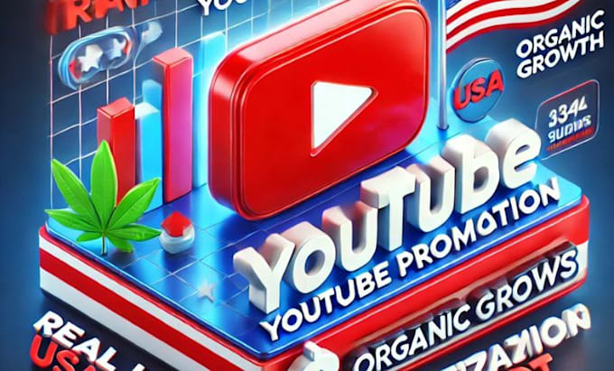 Gig Preview - Do organic usa music youtube promotion, organic views and channel monetization