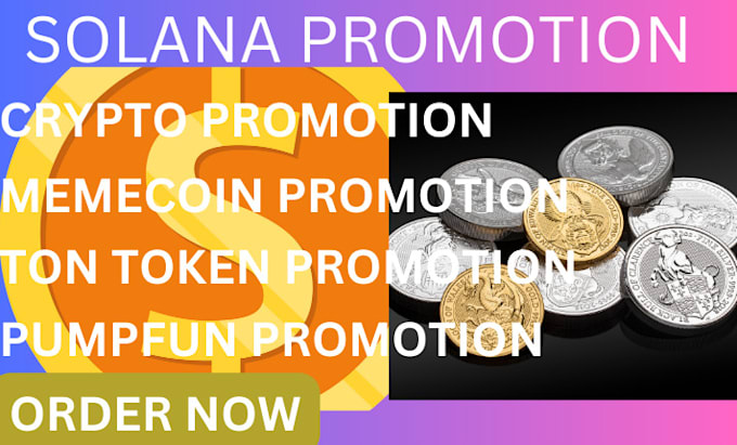 Gig Preview - Do telegram promotion crypto promotion cto token pump fun to pump token presales