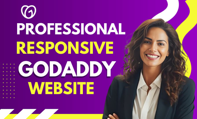 Bestseller - build a modern responsive godaddy website design godaddy development