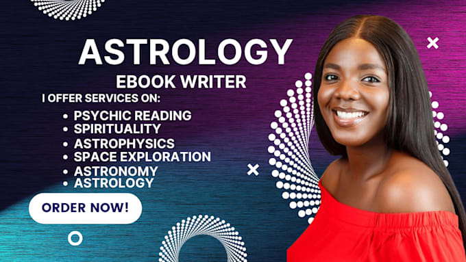 Gig Preview - Write 30,000 words spirituality, tarot, astrology, witchcraft ebook writing