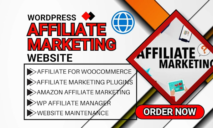 Gig Preview - Setup affiliate marketing link promotion for wordpress website and amazon