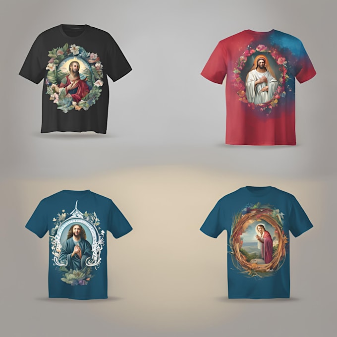 Bestseller - create custom christian t shirt design