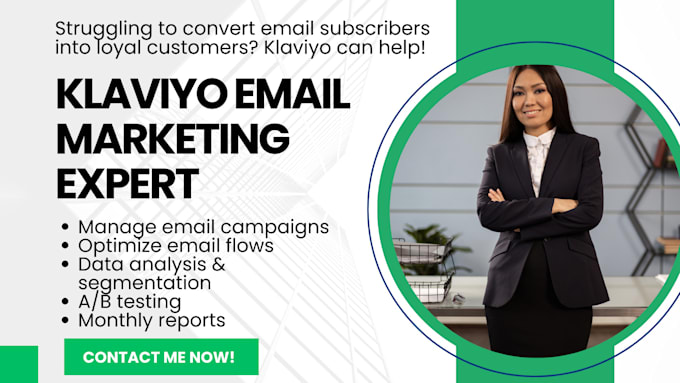 Gig Preview - Manage your ecommerce monthly email campaign and email flows via klaviyo