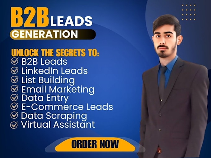 Bestseller - do b2b lead generation, targeted contacts and web research