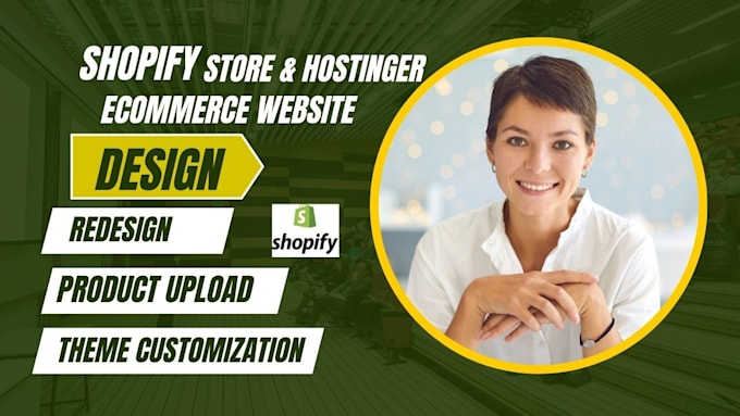 Gig Preview - Do hostinger bluehost godaddy ecommerce website, shopify, wix ecommerce website